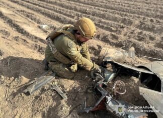 У Чернігівському районі знайшли залишки російського ударного БпЛА