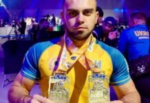 Спортсмен з Чернігівщини виборов два «золота» на чемпіонаті світу