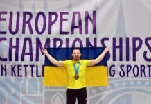 Спортсмен із Чернігівщини здобув «золото» та «срібло» на Чемпіонаті Європи з гирьового спорту