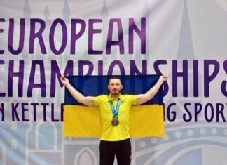 Спортсмен із Чернігівщини здобув «золото» та «срібло» на Чемпіонаті Європи з гирьового спорту