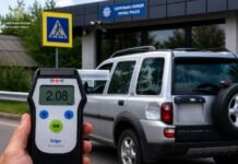 На Чернігівщині зупинили п‘яного водій Land Rover: Драгер показав 2,08 проміле