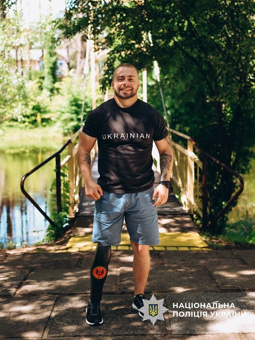 Вижити, відновитися, перемагати: історія ветерана ЗСУ Дмитра Бондара, який нині працює у поліції Чернігівщини