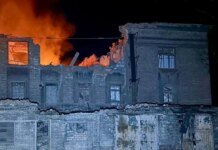 росіяни зруйнували коледж у Дніпрі та поранили людину під час атаки