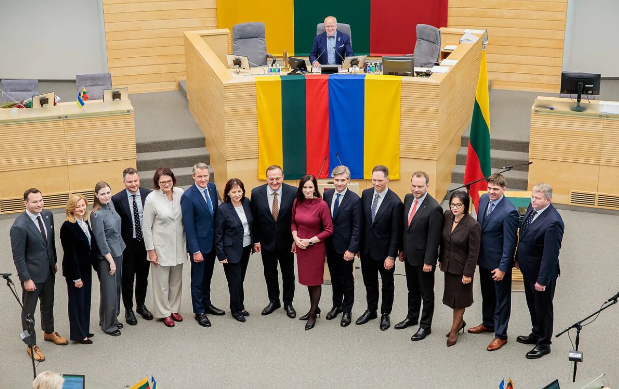 Уряд Литви планує піти у відставку наступного тижня через переформатування коаліції