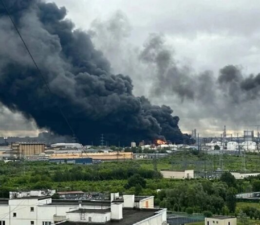 Понад 50 дронів атакували москву вночі 22 червня