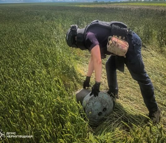 Небезпечна знахідка на Чернігівщині: у полі виявили крилату ракету Х-101