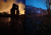 Россияне атаковали киностудию Довженко в Киеве: уничтожена крупнейшая в стране коллекция костюмов (видео)