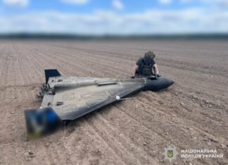 На Чернігівщині знешкодили російський дрон із 90-кілограмовою термобаричною бойовою частиною
