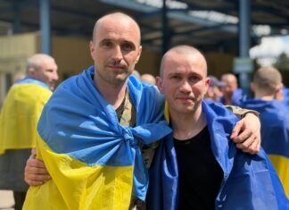 Україна повернула з російського полону ще 185 захисників і одного цивільного