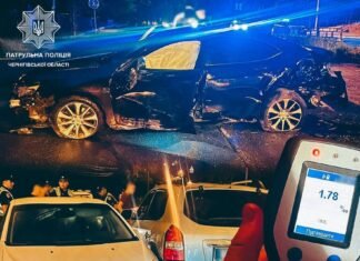 У Чернігові нетверезий водій Hyundai влаштував потрійну ДТП
