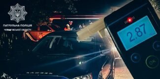 У Чернігові зупинили двох нетверезих водіїв: у жінки виявили 2,87 проміле алкоголю, у чоловіка — 2,50