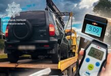 2,32 та 3,29 проміле: у Чернігові патрульні виявили двох п‘яних водіїв