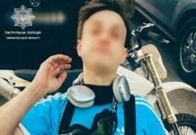 На парковці торгового центру у Чернігові виявили нетверезого мотоцикліста