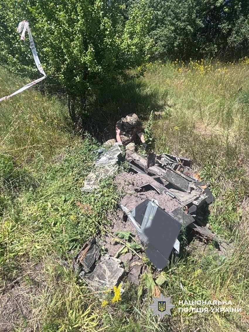 У Ніжинському районі знищили знайдену нерозірвану бойову частину російського БпЛА