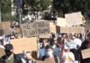 «Услышьте народ»: на площади Франко в Киеве началась акция в поддержку Михаила Федорова