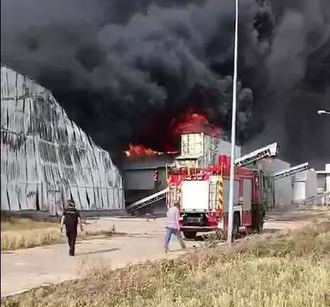 Ворог ударив КАБами по найбільшій в Європі птахофабриці "Чорнобаївська", спалахнула масштабна пожежа