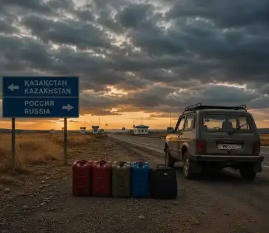 Казахстан встановив понад 50 блокпостів на кордоні з рф, щоб запобігти вивезенню палива