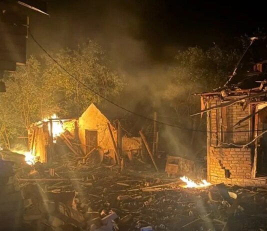 російський дрон атакував місто Валки на Харківщині, загинула жінка