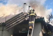 На Чернігівщині через коротке замикання сталися дві пожежі в житлових будинках