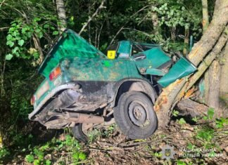 У ДТП на Ніжинщині загинув 22-річний пасажир: неповнолітнього водія затримали