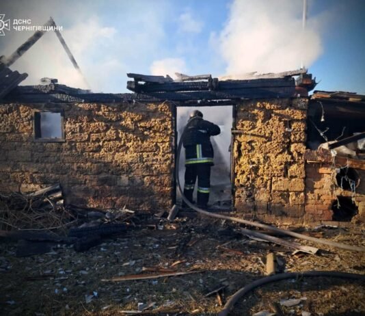 Майже половина – внаслідок бойових дій: на Чернігівщині за добу сталося 16 пожеж