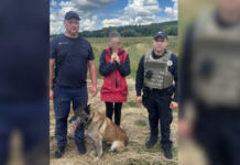 Кінологи ДСНС розшукали дитину, яка зникла неподалік Чернігова