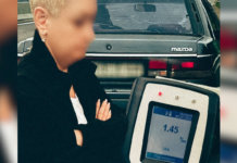 На трасі Київ-Чернігів зупинили пʼяну водійку: алкотестер показав 1,45 проміле