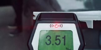 На Чернігівщині зупинили водія з перевищеною у 17 разів нормою алкоголю