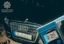 У Чернігові водій врізався в авто та втік: драгер показав 2,25 проміле