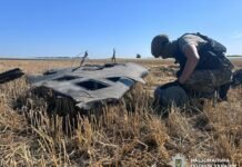 Небезпечна знахідка посеред поля: на Чернігівщині виявили російський реактивний БпЛА