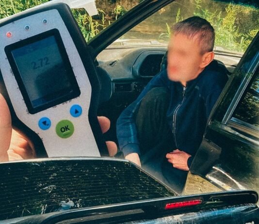 П’яний за кермом ВАЗу: біля Черінгова патрульні зупинили водія з 2,72 проміле