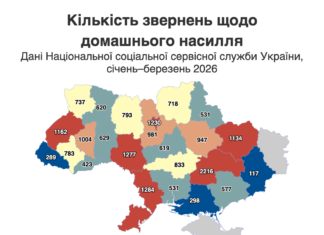 На Чернігівщині за три місяці зафіксували понад 700 звернень щодо домашнього насильства