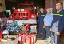 Мотопомпи, радіостанції та захисні костюми: пожежні Бобровицької громади отримали нове оснащення