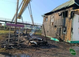 Дев’ять «Гербер» атакували склад лісового господарства на Чернігівщині: пошкоджено техніку та будівлі