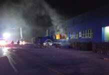 Два БПЛА рф влучили у найбільший склад ROZETKA — це вже друга атака за добу