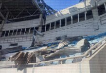 З'явились перші кадри після атаки на стадіон "Чорноморець", запланований на завтра матч УПЛ — перенесли