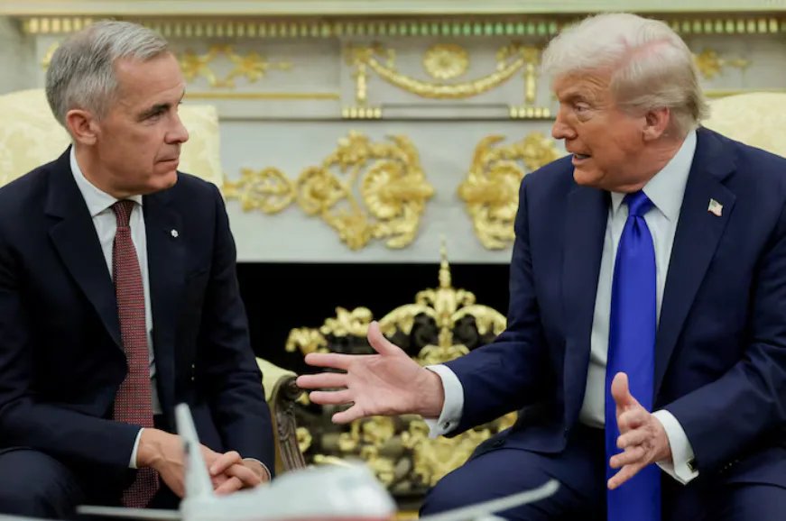 Карні та Трамп провели переговори перед запровадженням 50% тарифів США для Канади