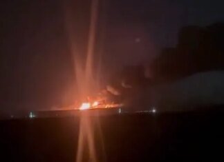 Логістичний центр Ozon в адигеї зазнав атаки, там розпочалась пожежа