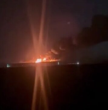 Логістичний центр Ozon в адигеї зазнав атаки, там розпочалась пожежа