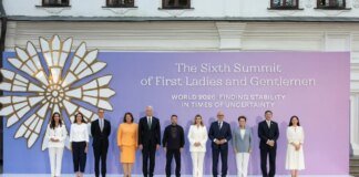 Перші леді Естонії, Литви, Сербії та інших країн приїхали до Києва на День Незалежності України