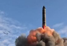 росія провела навчальний запуск міжконтинентальної балістичної ракети