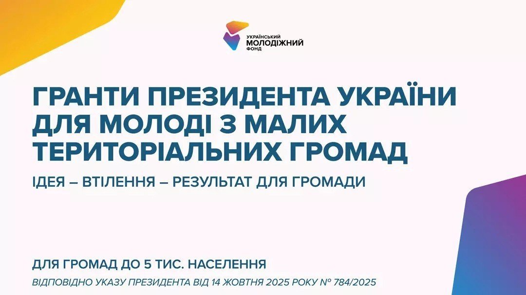 1,13 млн гривень на молодіжні ініціативи: хто з Чернігівщини отримав президентські гранти