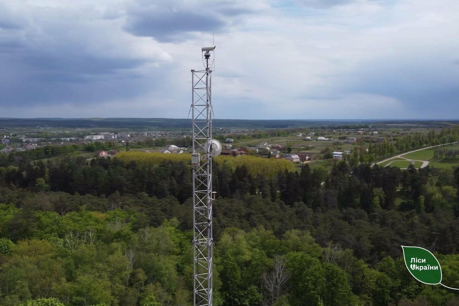 На Чернігівщині встановили нову телевізійну систему спостереження за лісами