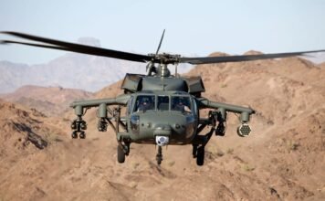 В США в результате «авиационного происшествия» разбился военный вертолет Black Hawk (фото)
