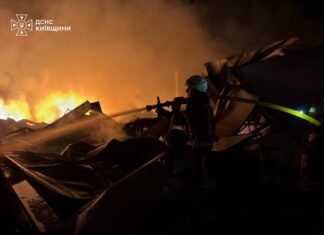 Сильные пожары и разрушения: в ГСЧС рассказали о последствиях ночной атаки на Киев и область (фото, видео)