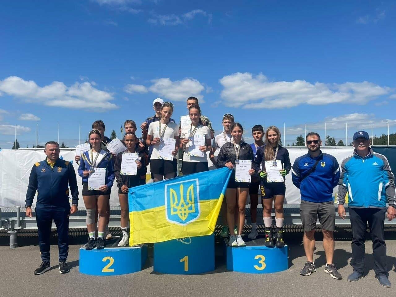 Спортсмени з Чернігівщини вибороли низку нагород на чемпіонаті України з біатлону
