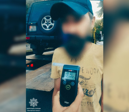 У Чернігові водій Land Rover “надув” 3,05 проміле: це більш ніж у 15 разів вище норми