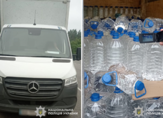 На Чернігівщині зупинили авто з 3500 літрами спирту: продукцію вилучили