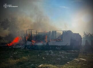 Росіяни вдарили дронами по приватних подвірʼях на Чернігівщині: четверо постраждалих