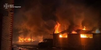 Росіяни атакували різними типами БпЛА Чернігівщину: постраждав чоловік, знищений ангар і сільгосптехніка